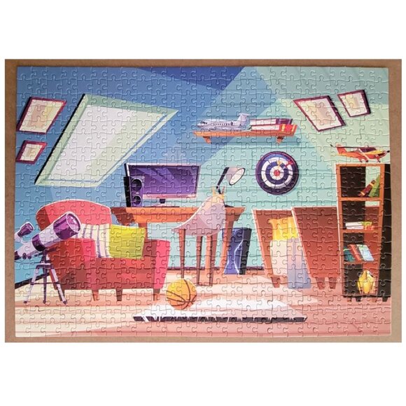 ATTIC HIDEAWAY by Playful Pastimes JIGSAW PUZZLE 500 pieces - Picture 2 of 7